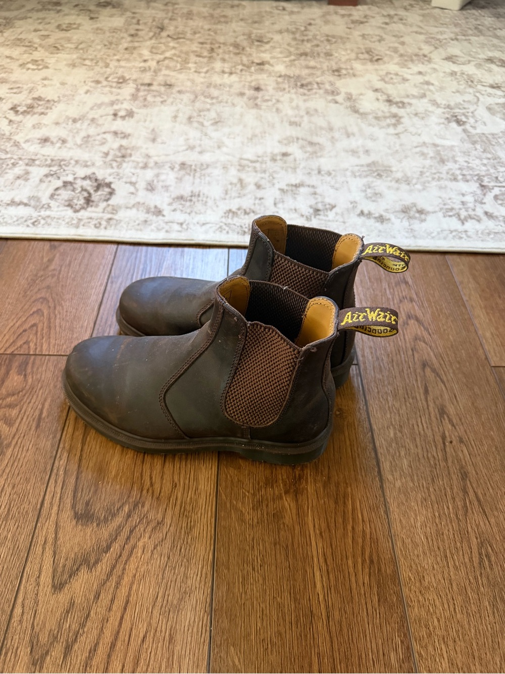 Dr. Martens Brown Leather Chukka Boots for Men